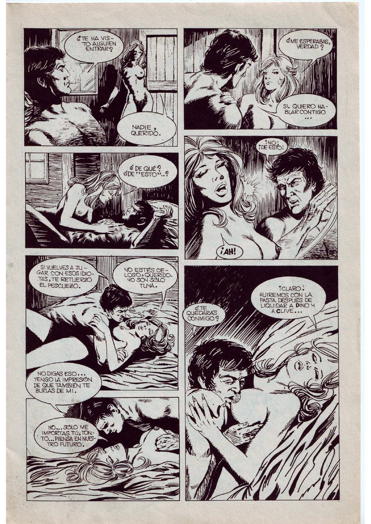 Dossier X #14 - Tres Hurones y Una Rata page 9 full