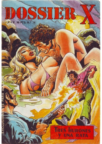 Dossier X #14 - Tres Hurones y Una Rata cover