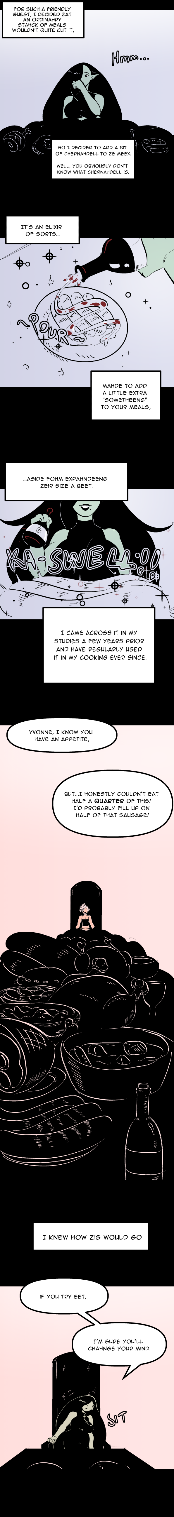 Leshawk's Glutton for punishment page 6 full