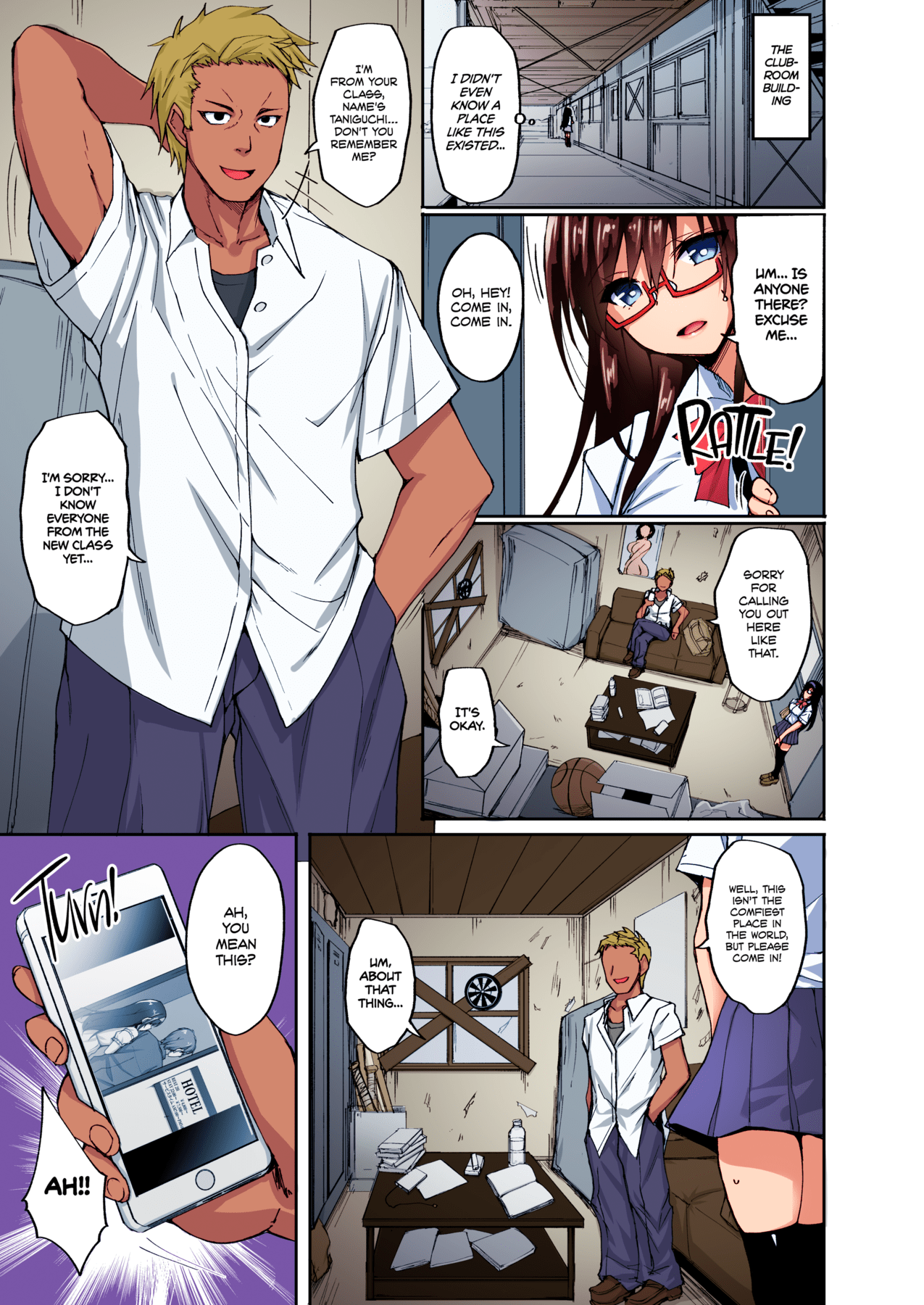 Netorare Junior Girlfriend ~Taken and Fucked Behind His Back~ page 10 full