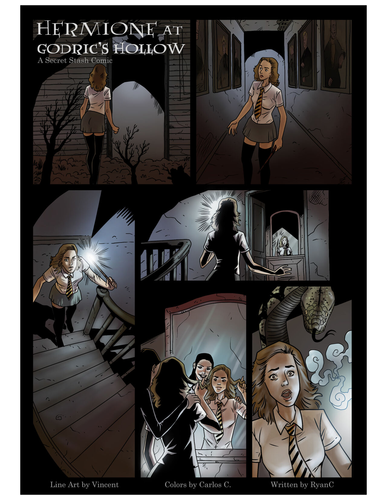 Hermione at Godric's Hollow page 1 full