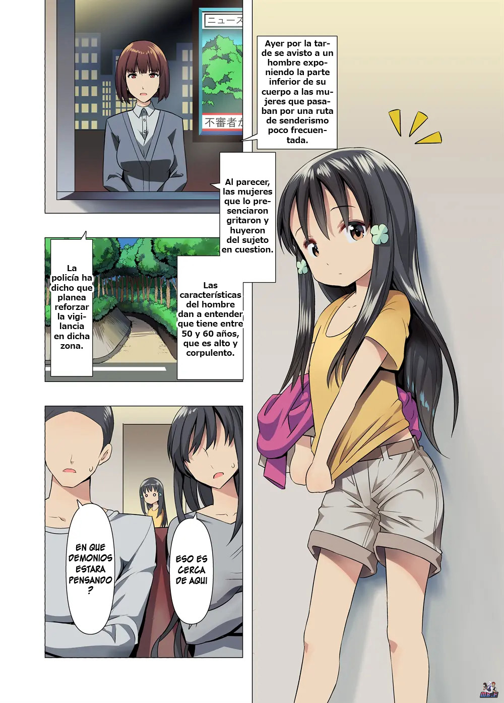 Azumi to Oji-san no Himitsu Kichi | Azumi y el Sucio Señor en la Base Secreta page 7 full