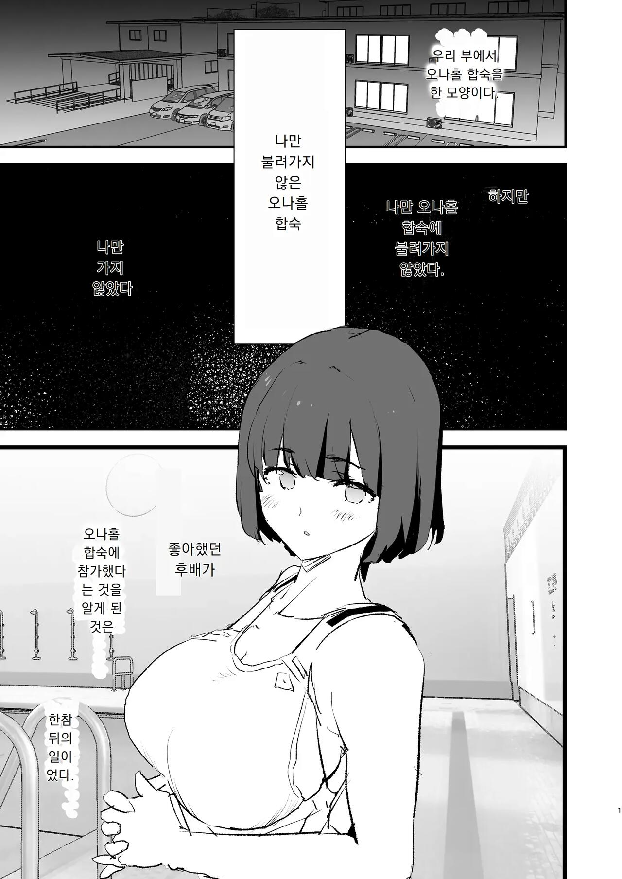 Boku dake Yobare nakatta Onaho Gasshuku Ippakume to Nihakume | 나만 안불렸던 오나홀 합숙 · 1일차와 2일차 page 2 full