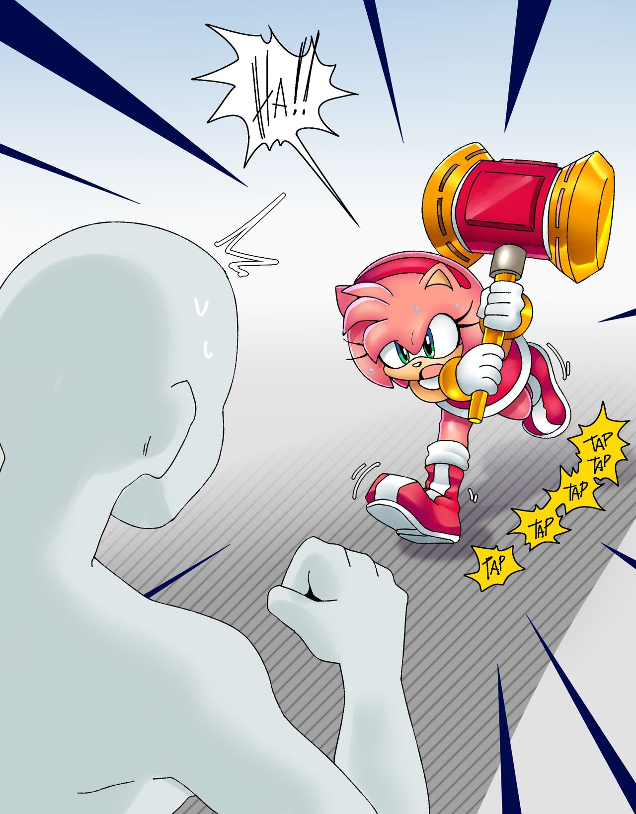 Amy Rose vs Man page 2 full