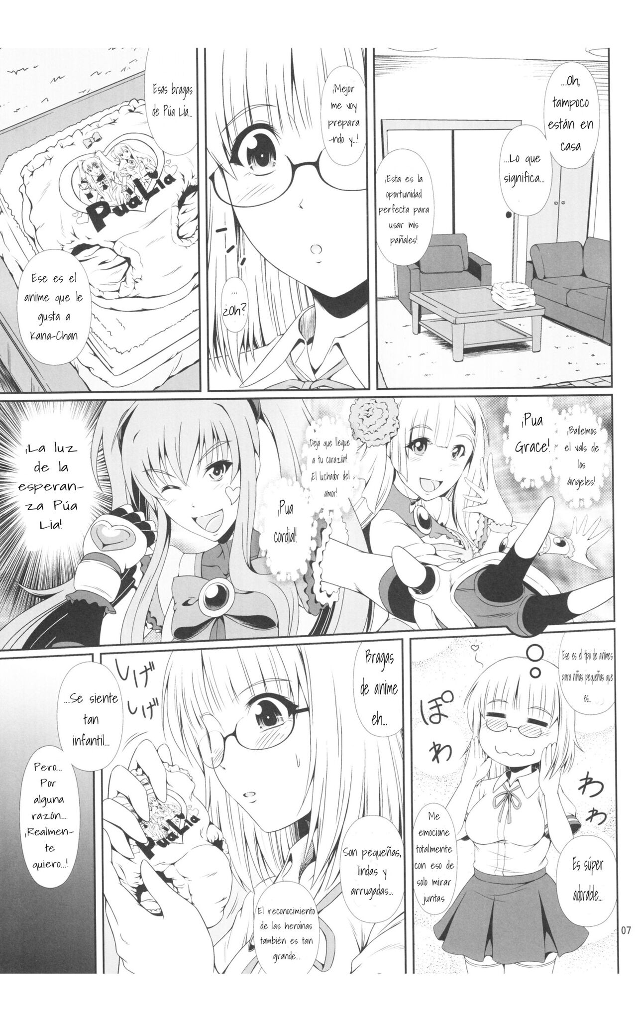 Naisho Nano! -Haruhara-ke Sanshimai Monogatari- 3 page 6 full