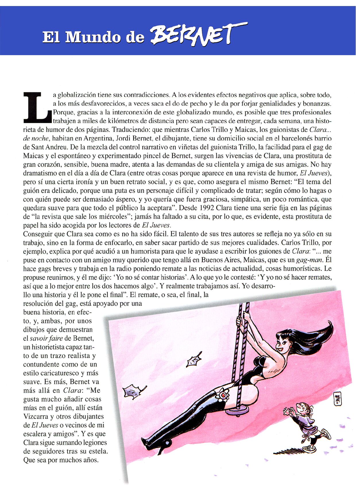 Grandes Autores: Jordi Bernet - Clara de Noche 1 page 3 full