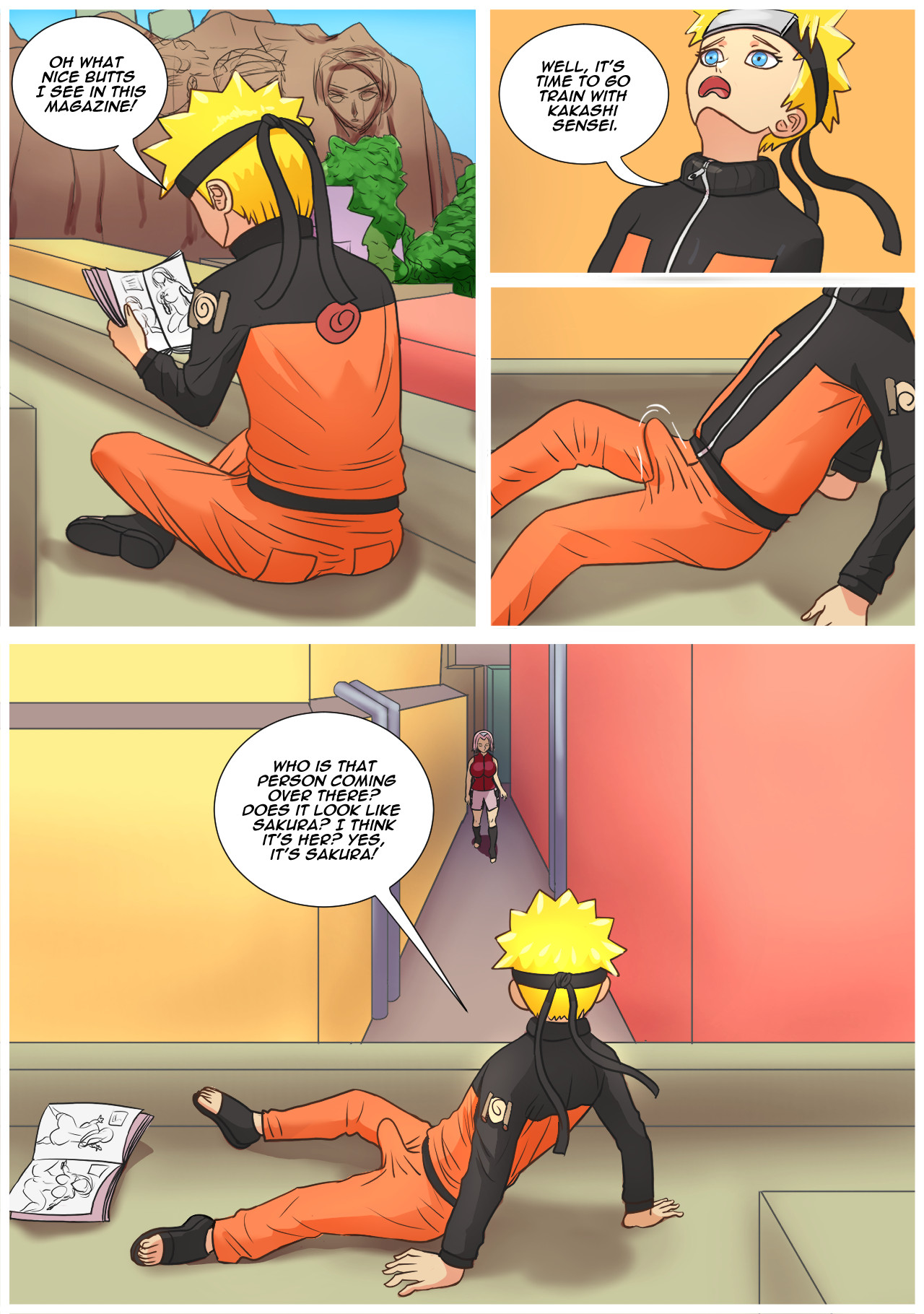 Sakura and Naruto page 4 full