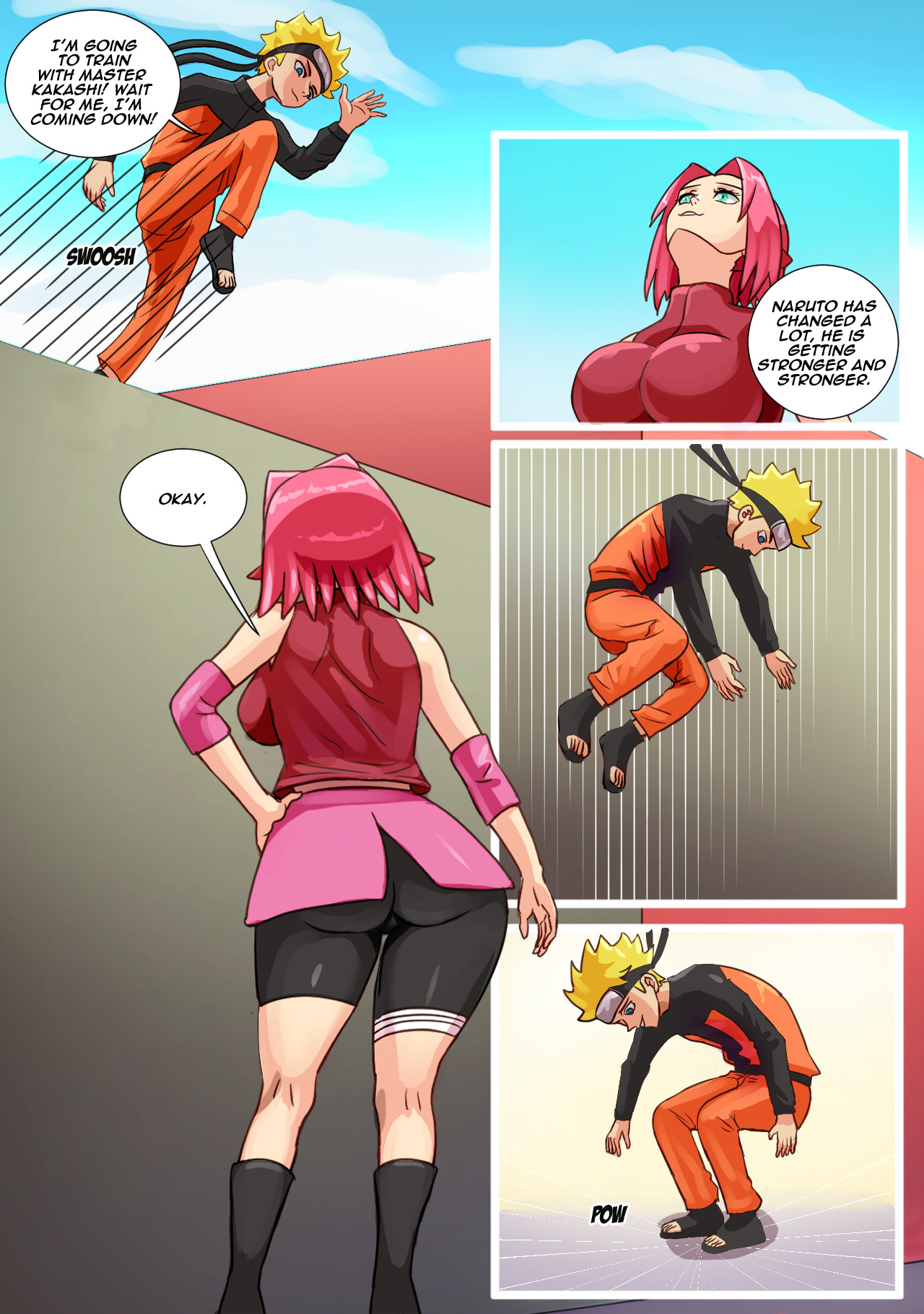 Sakura and Naruto page 6 full