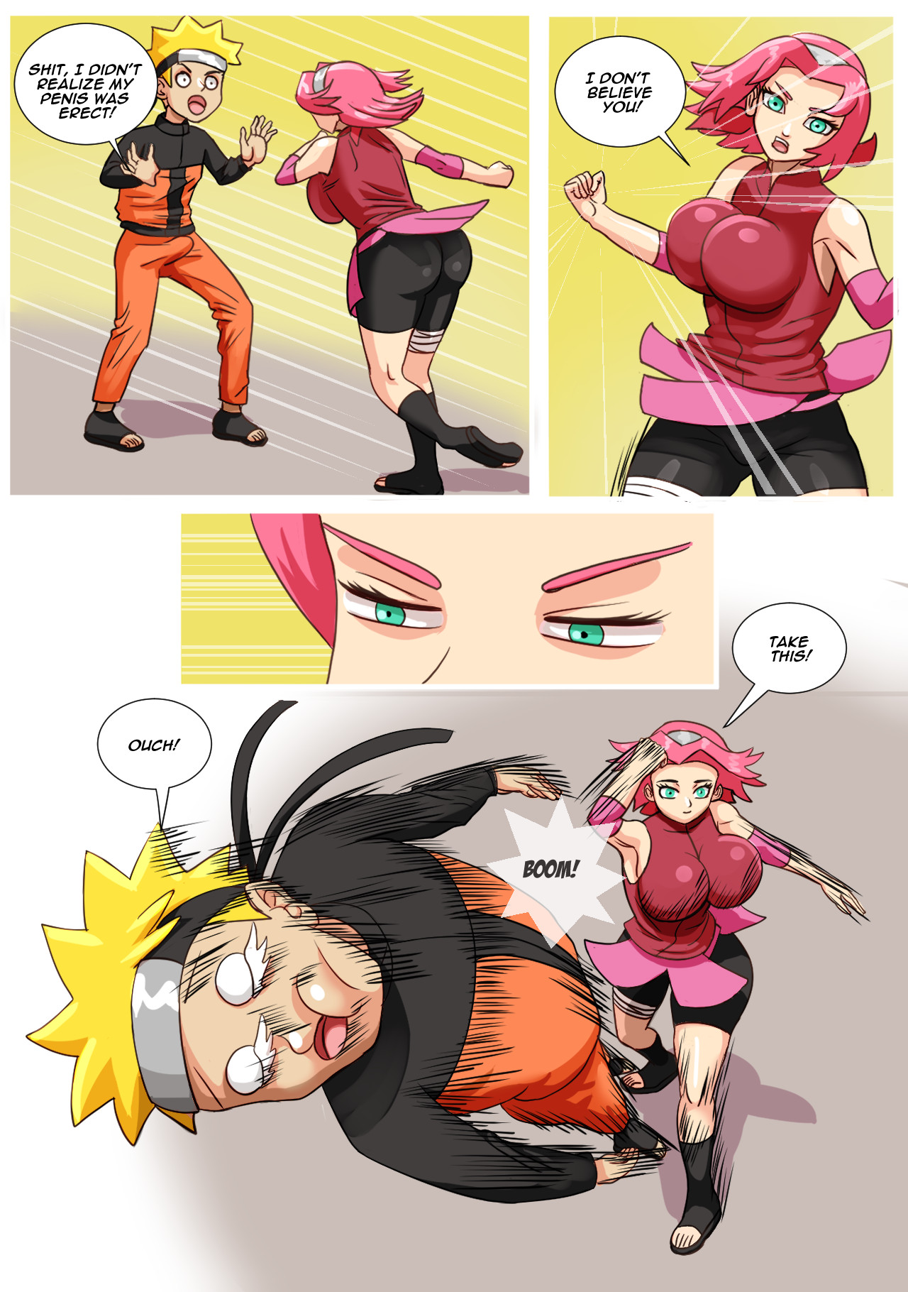 Sakura and Naruto page 8 full