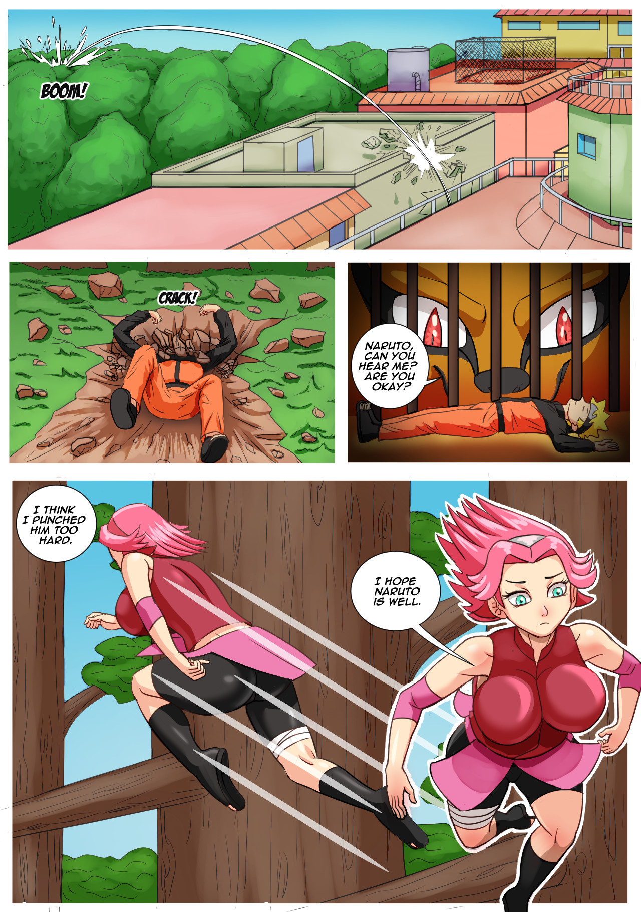 Sakura and Naruto page 9 full