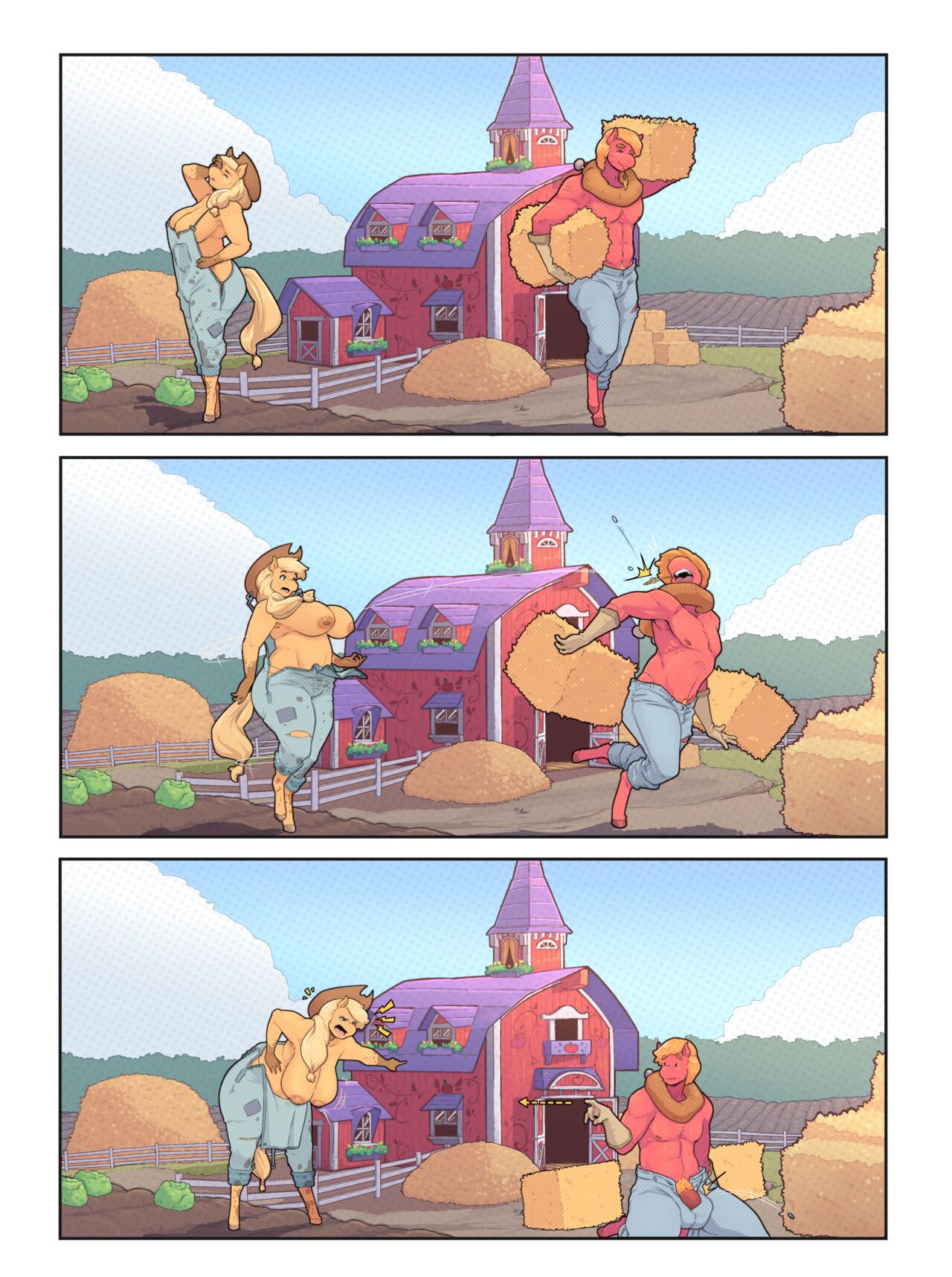 Working In A Farm page 1 full