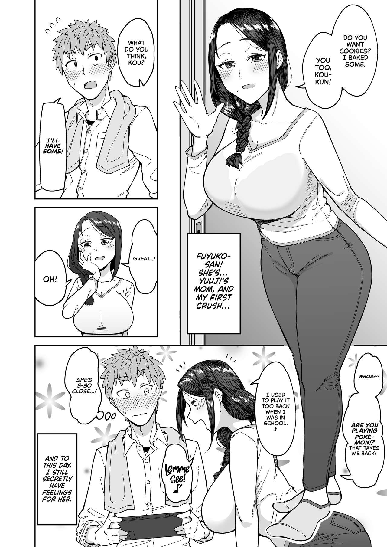 Hatsukoi no Hito wa, Tomodachi no Mama. | My First Love Is My Friend's Mom. page 4 full