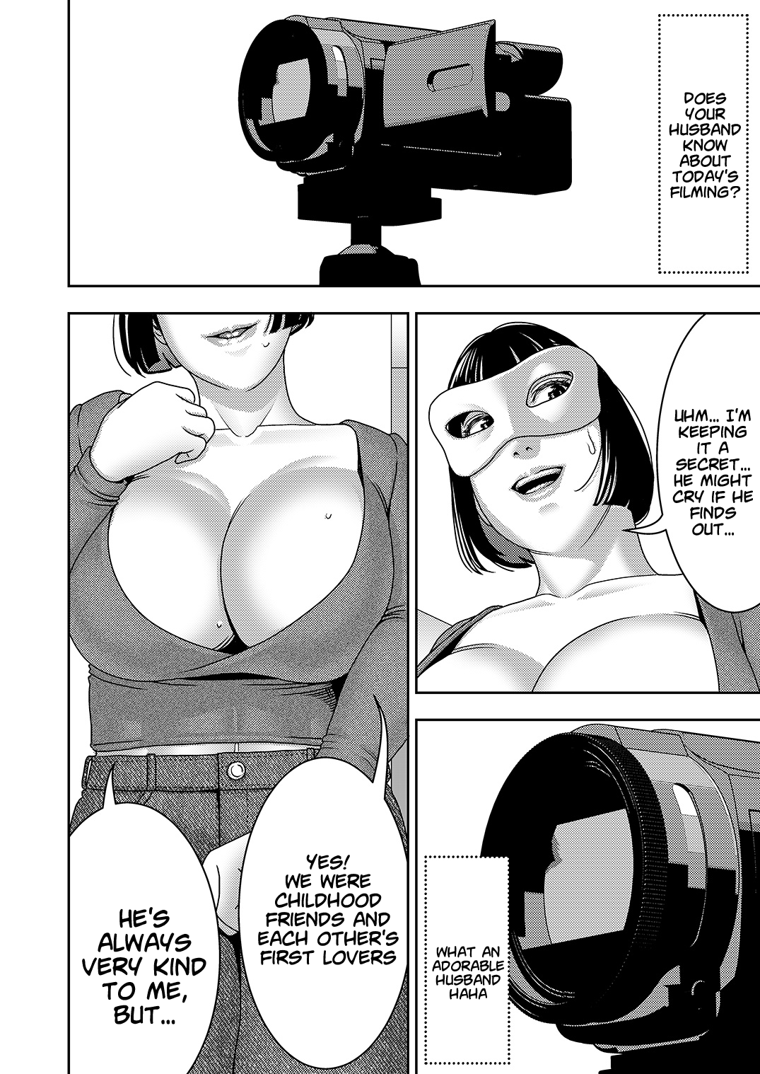 A Wife's Request To Be Destroyed - A Housewife Secretly Goes To A Homemade Porn Shoot And Gets Taken Away page 5 full