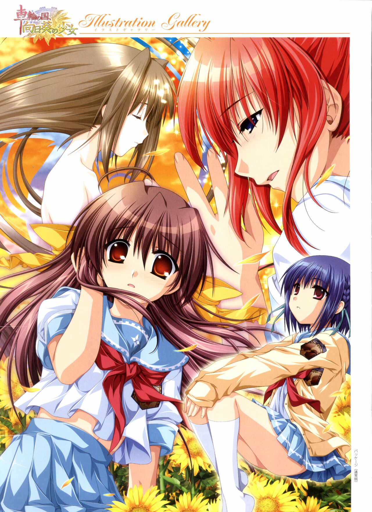Sharin no Kuni, Himawari no Shoujo &amp; Sharin no Kuni, Yuukyuu no Shounen Shoujo Visual Fan Book page 10 full