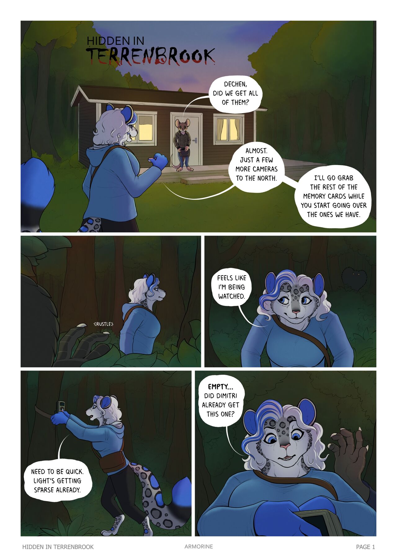 Hidden in Terrenbrook Forest page 1 full