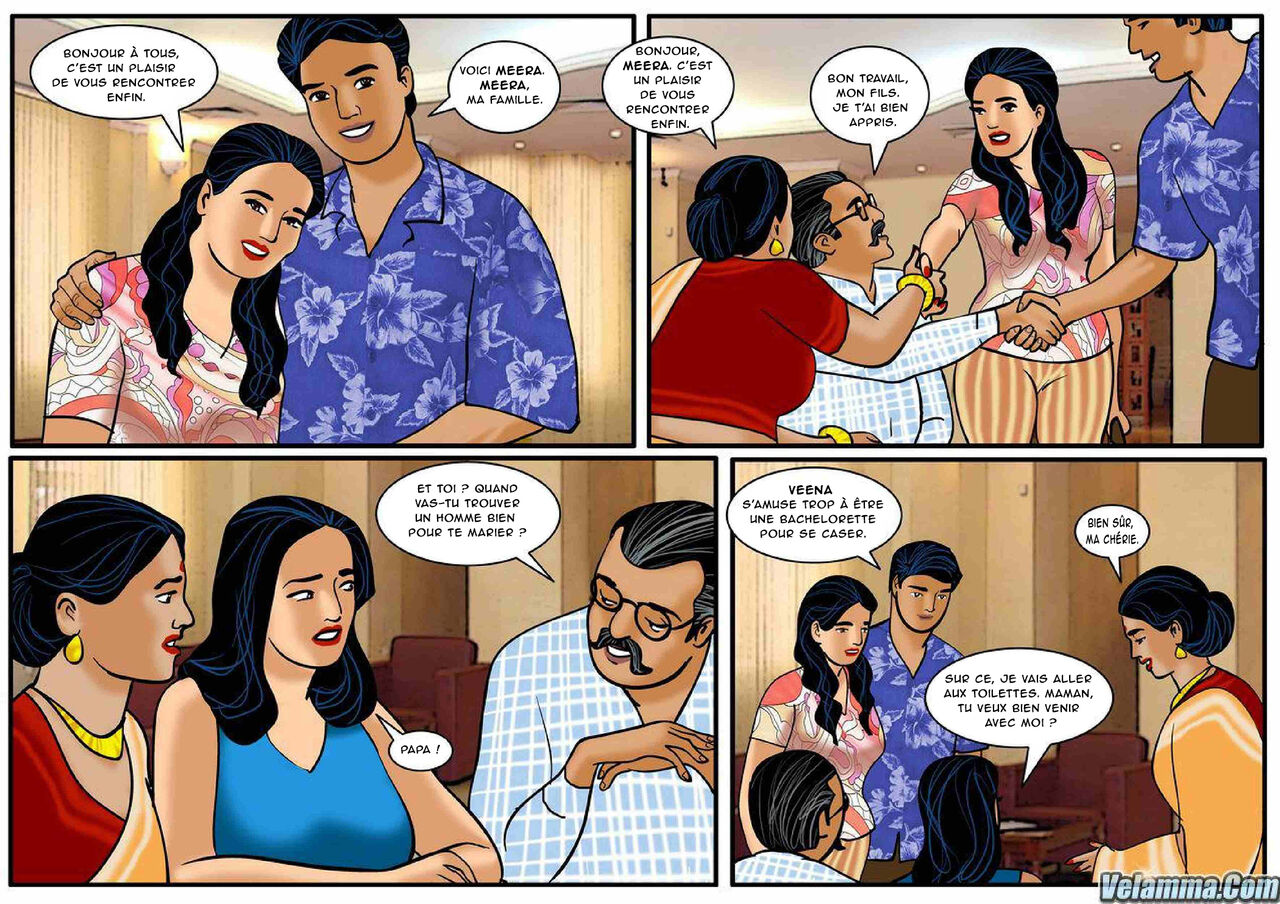 Velamma - 027 - Le jour de ses noces page 9 full