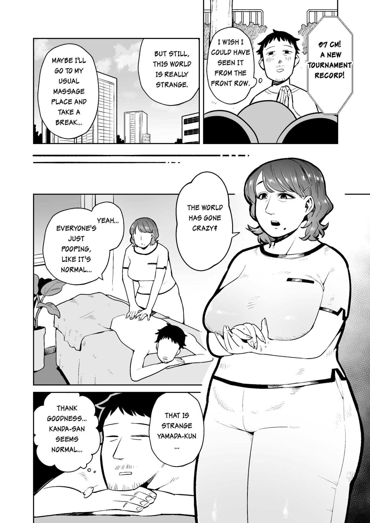 Me ga Sametara Unko o Tarenagasu Sekai ni Natteita Ken | When I woke up, the world was full of shit! page 8 full