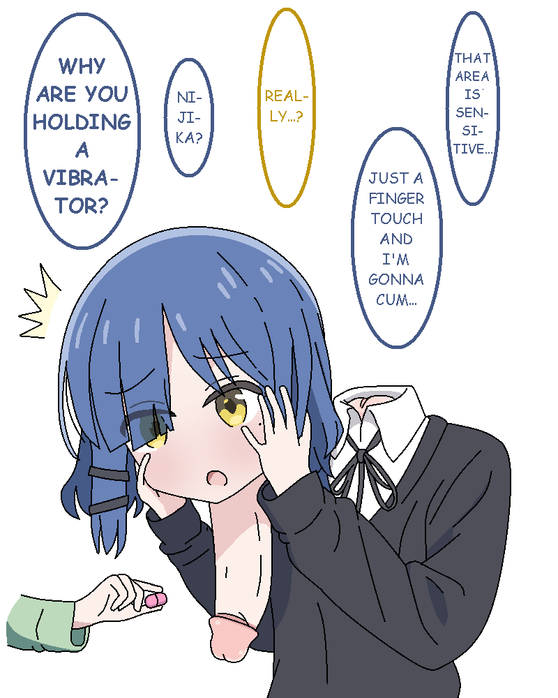 Ryo-senpai has been turned into a Dickneck?! page 4 full