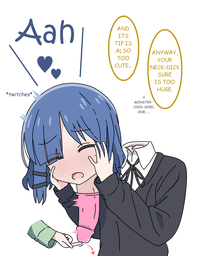 Ryo-senpai has been turned into a Dickneck?! page 9 full