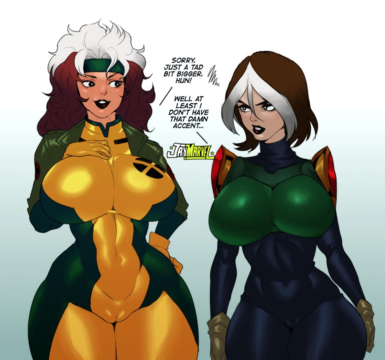 DC and Marvel Hentai Set page 6 full