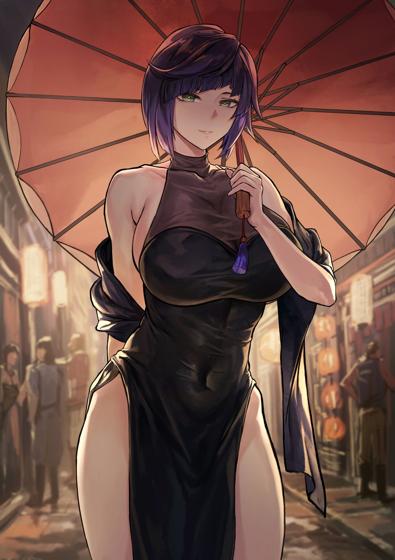 Yelan - Liyue's nightlife | 夜阑 - 璃月夜生活 page 1 full