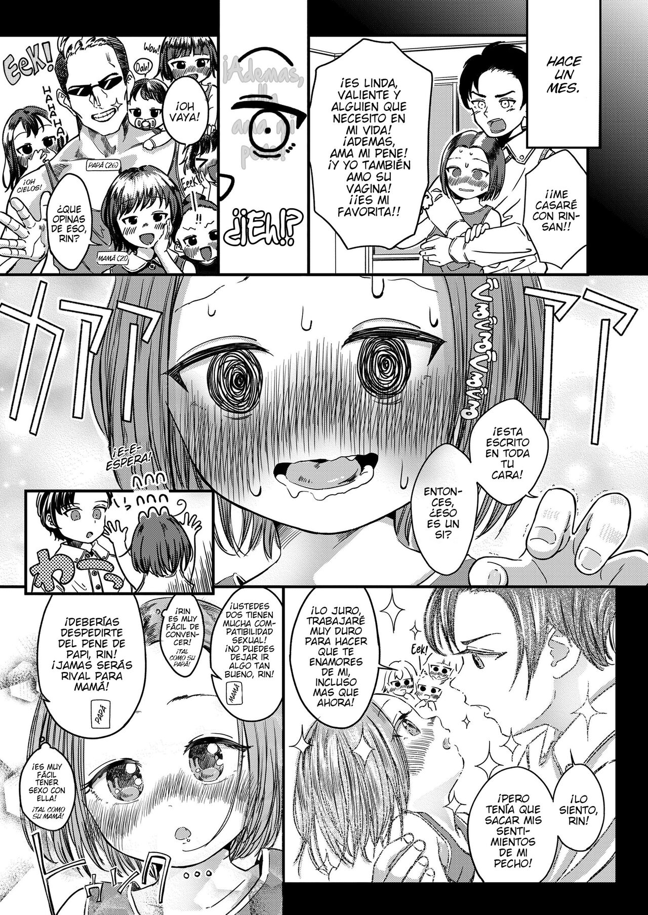 Watashi Koisuru Omanko, Rin 11-sai page 3 full