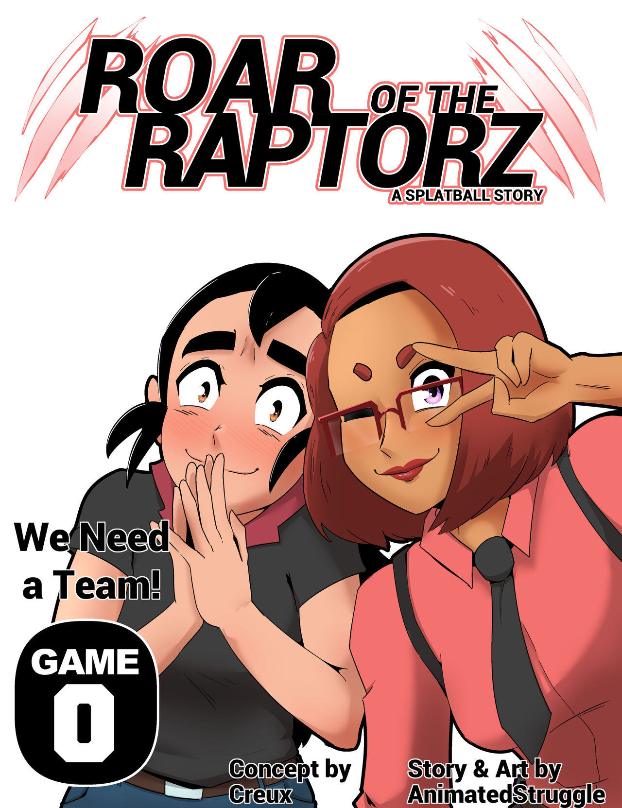 Roar of the Raptorz: A Splatball Story page 1 full
