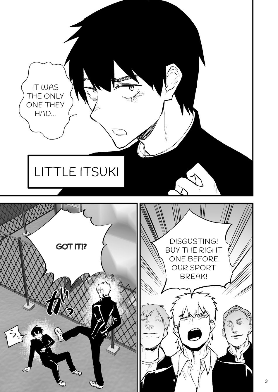 Itsuki takes over the school page 4 full