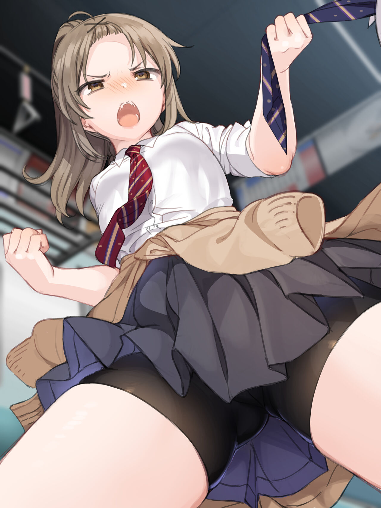 Delivery Mate Gaiden ~Part 4~ "Densha no Naka de Muryokuka Wakarase Hamehame Course" page 2 full