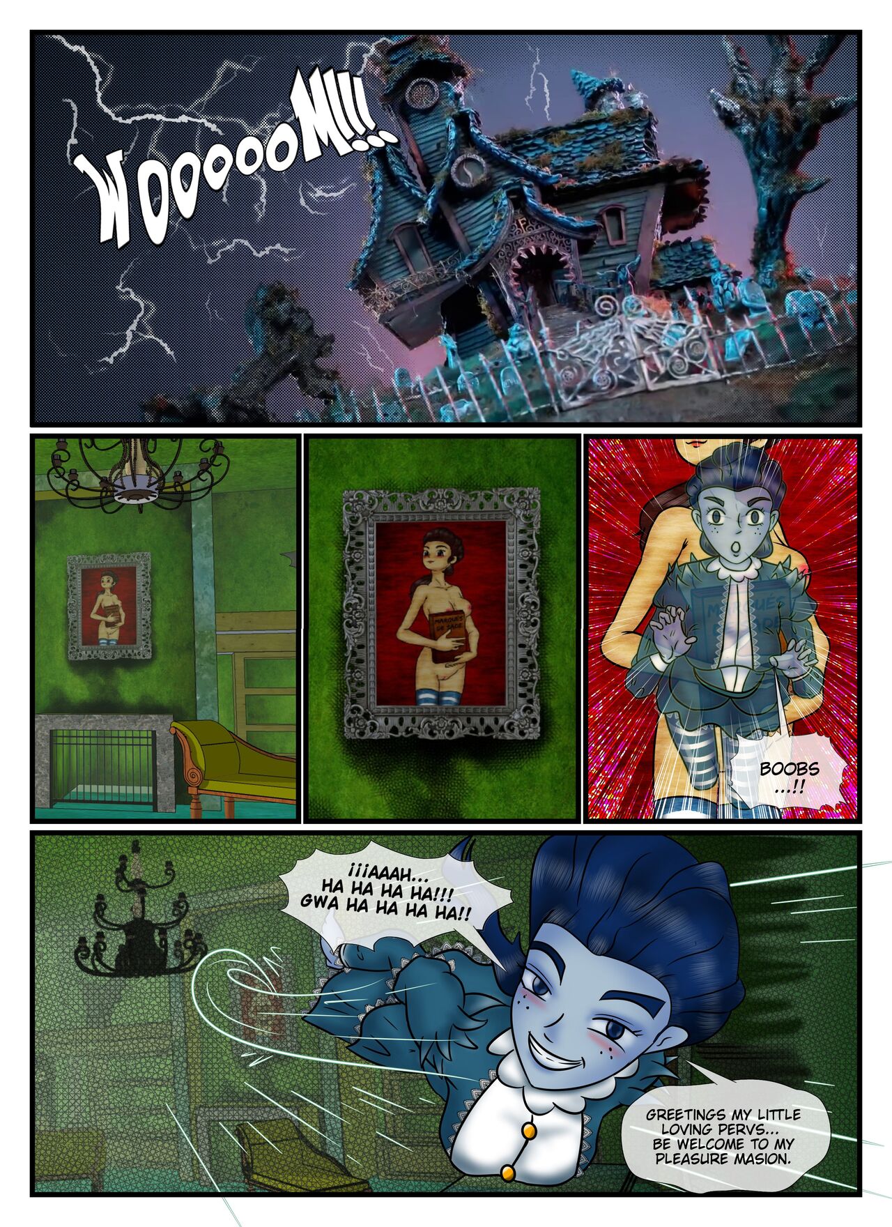Frankelda's spooky and erotics histories: Catalina the unfortunate catrina page 3 full