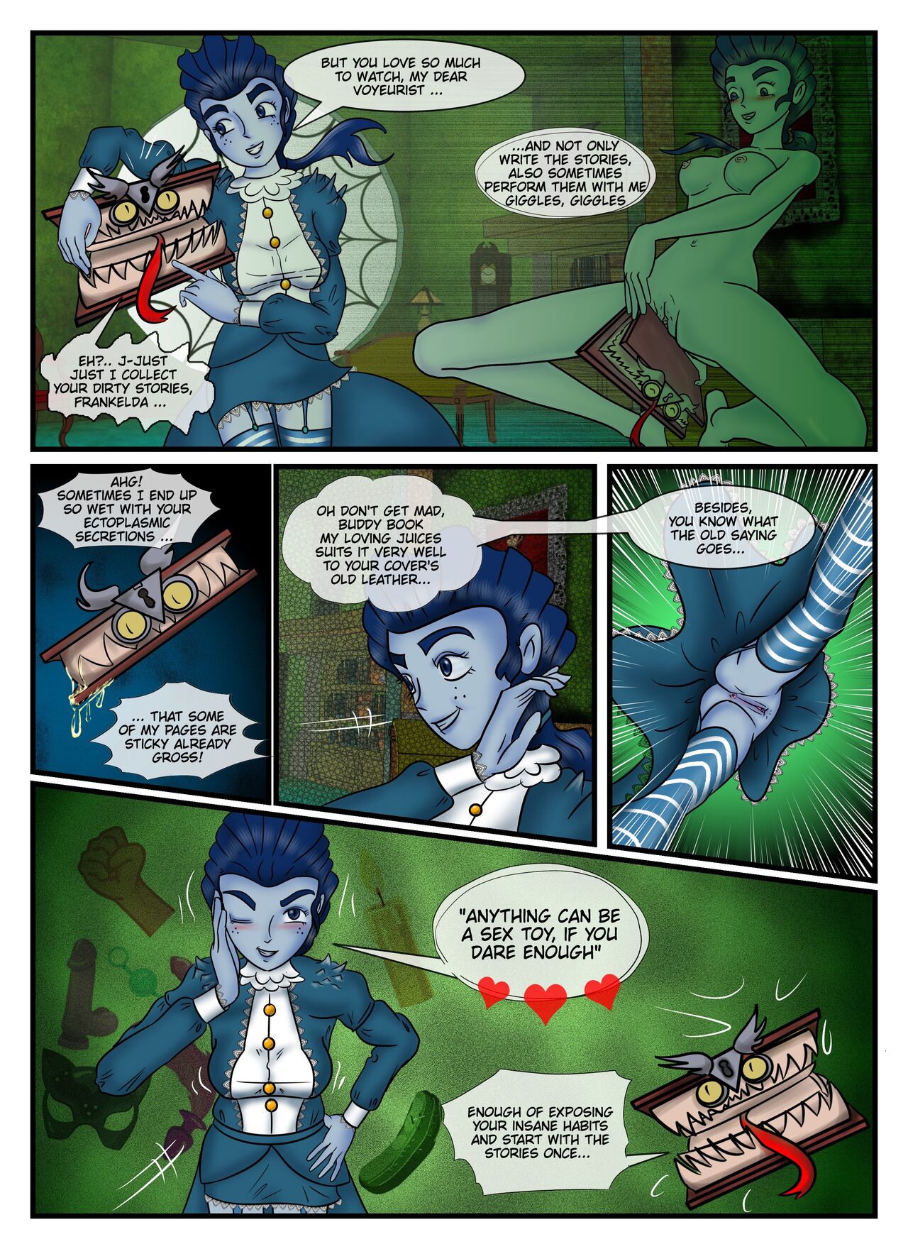 Frankelda's spooky and erotics histories: Catalina the unfortunate catrina page 6 full