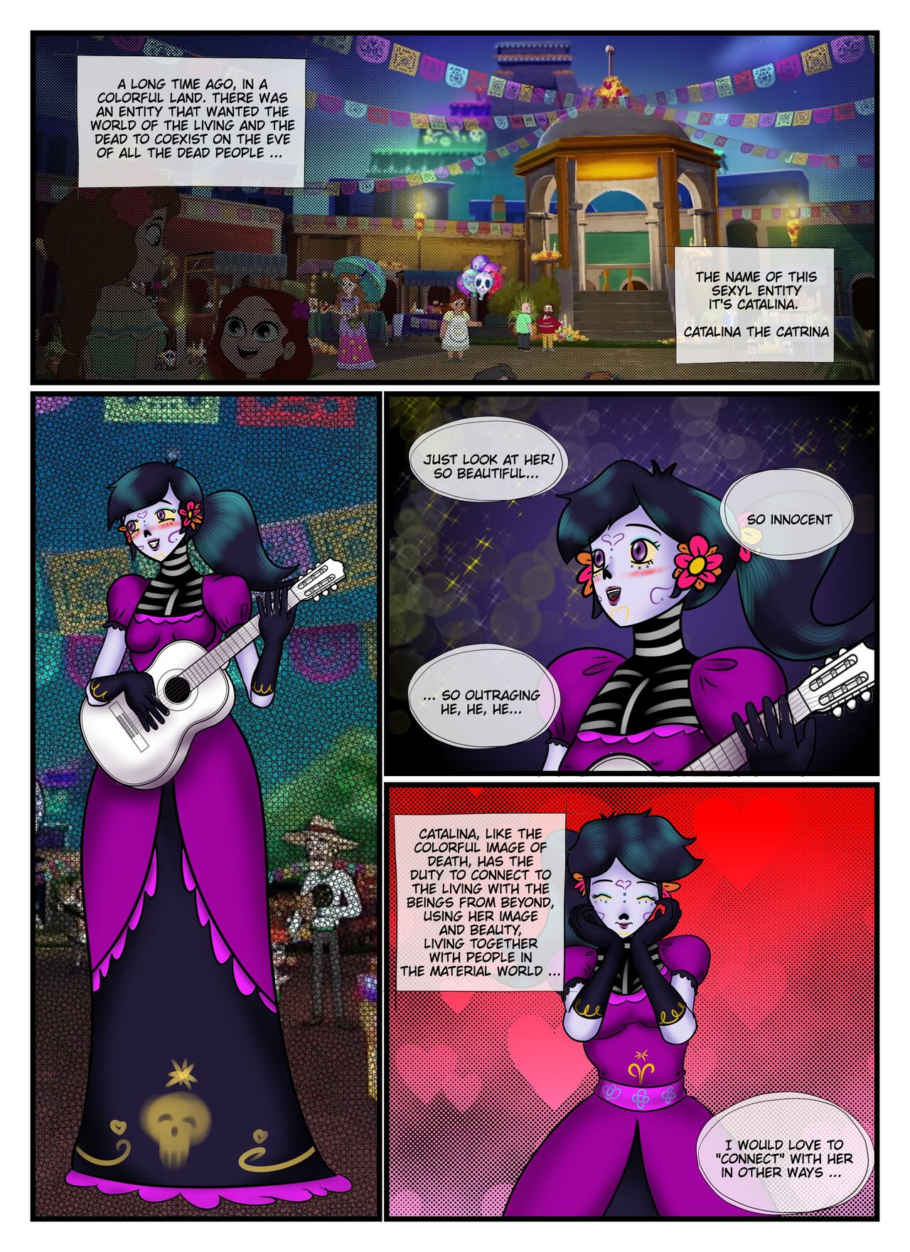 Frankelda's spooky and erotics histories: Catalina the unfortunate catrina page 9 full