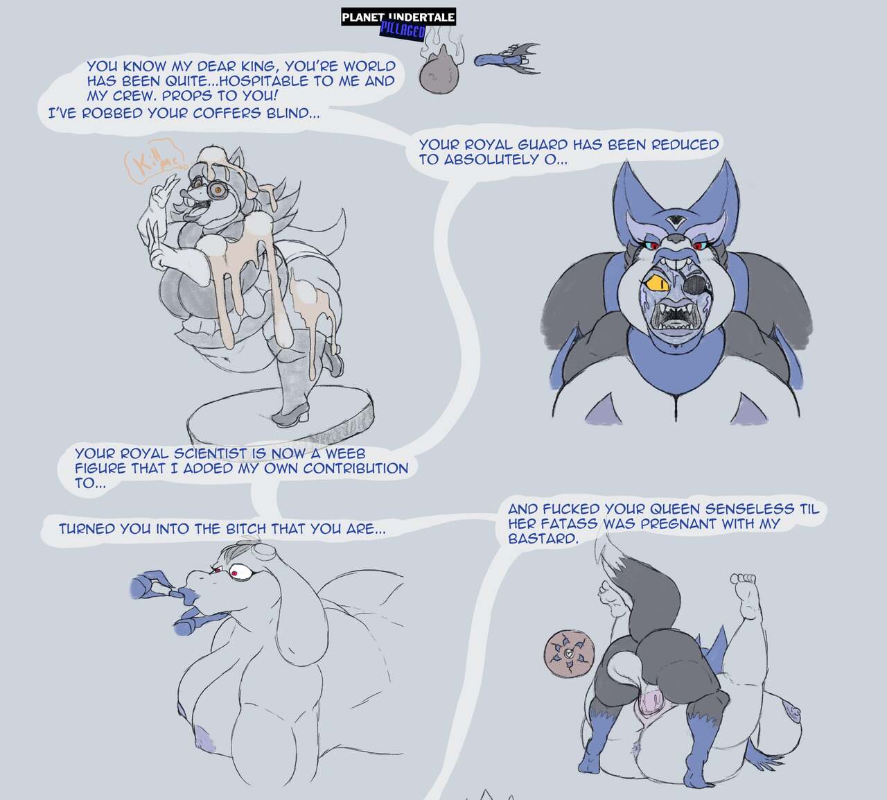 Undertale: The Pillaged Route page 1 full