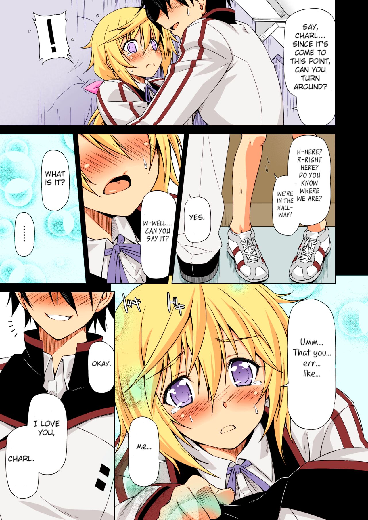 Oshinobe!! Charlotte | You're Growing Bigger, Charlotte! page 6 full