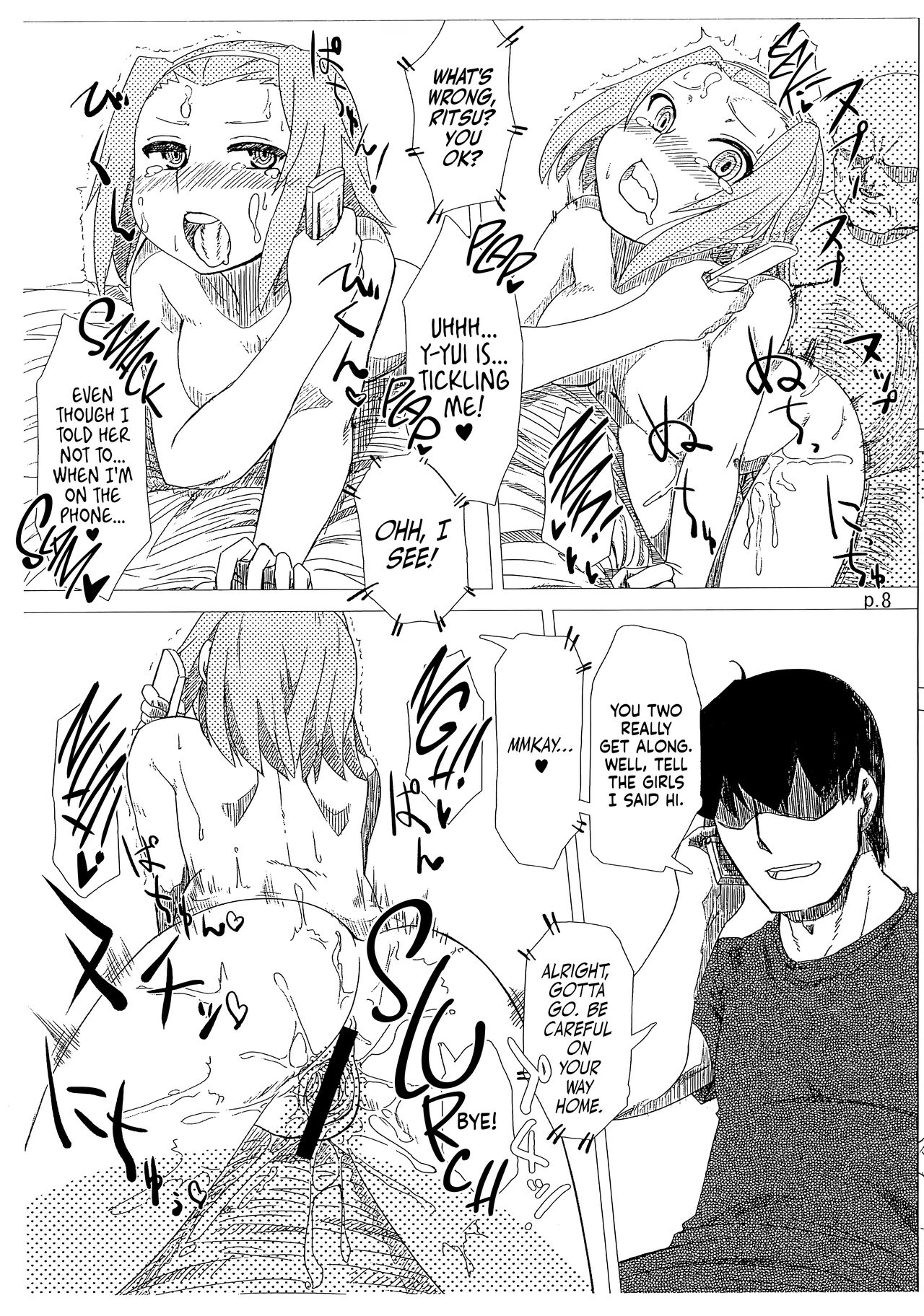 R.O.T 3 Ricchan ga! Ore no shiranai aida ni! Tsurai!  | R.O.T Ricchan in Pain! Only I Didn’t Know She Was Taken by an Old Man page 8 full