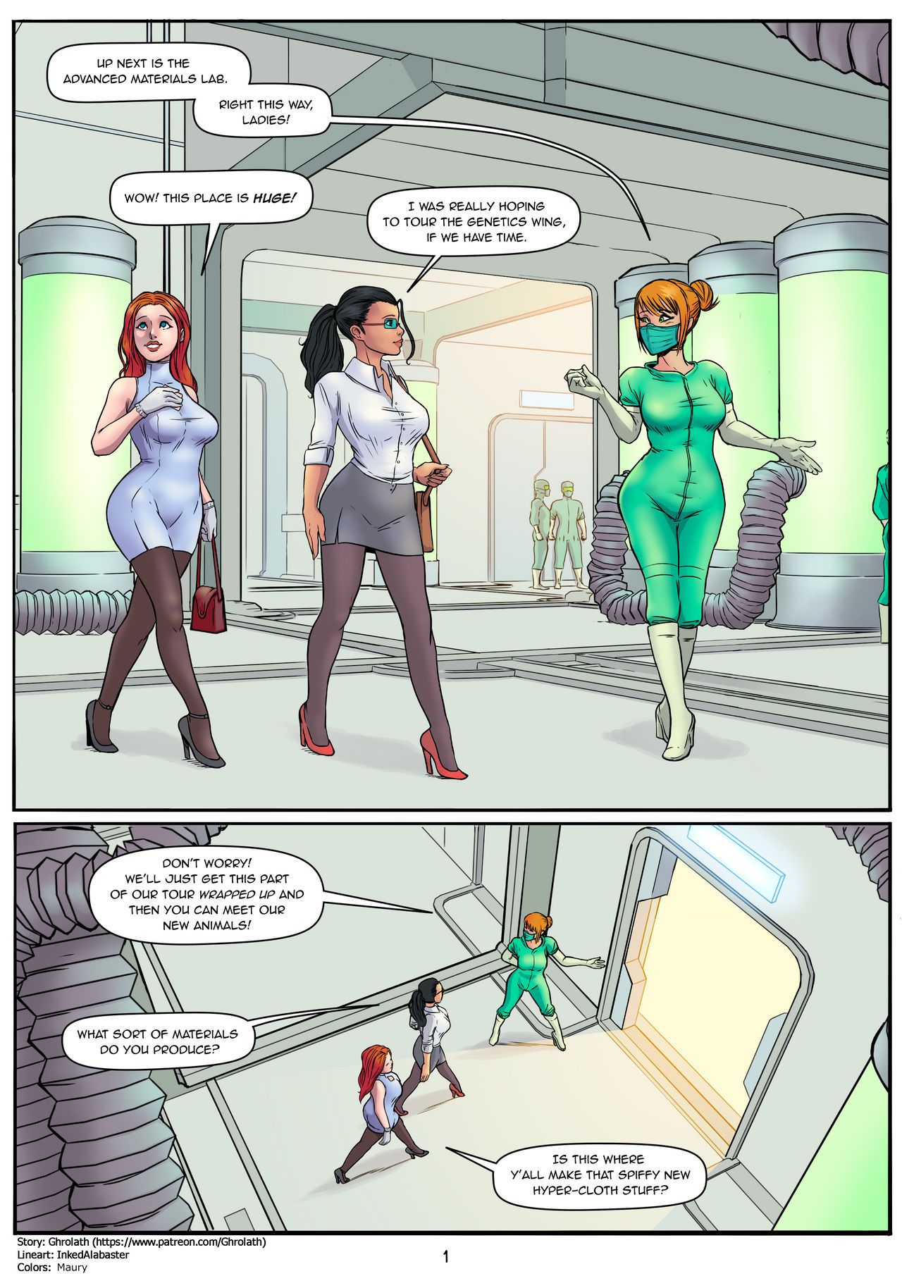 Carla's Return - Ghrolath4 page 1 full