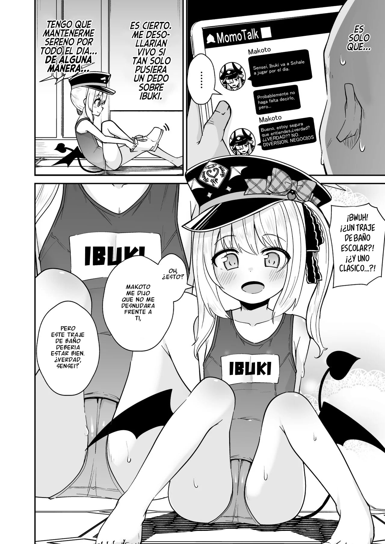 Sensee Ibuki to Wanwan Gokko Shiyo？| ¡Sensei! ¿Quieres Jugar a ser Perritos con Ibuki？ page 4 full