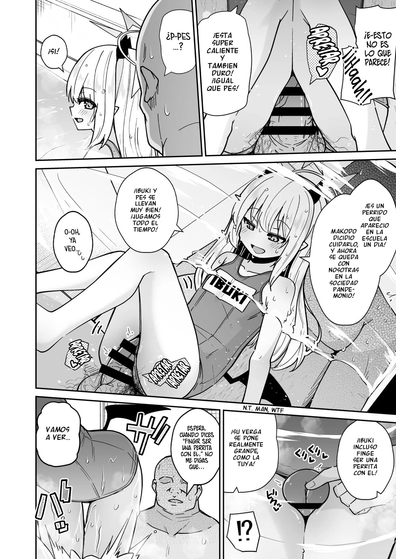 Sensee Ibuki to Wanwan Gokko Shiyo？| ¡Sensei! ¿Quieres Jugar a ser Perritos con Ibuki？ page 8 full