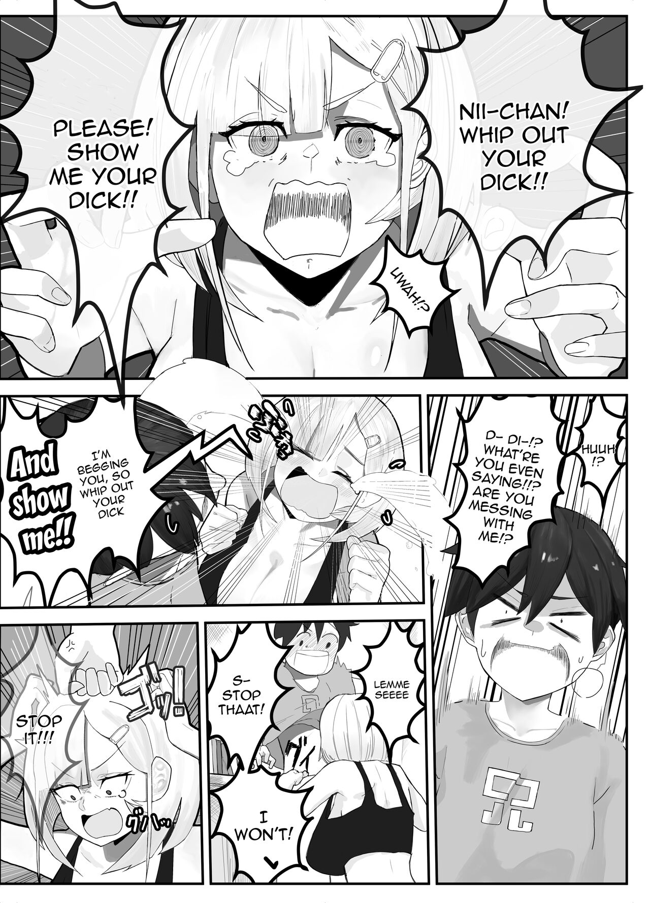 Shuurai? Okkii Imouto Taikakusa H -Ore wa Imouto no Senzoku Model- page 6 full