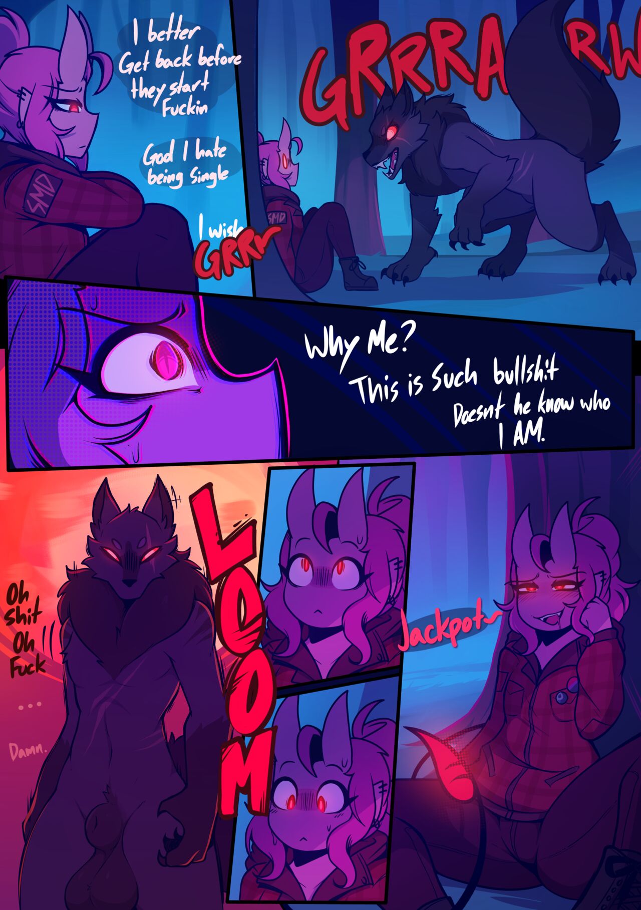 Carrie and the werewolf page 2 full