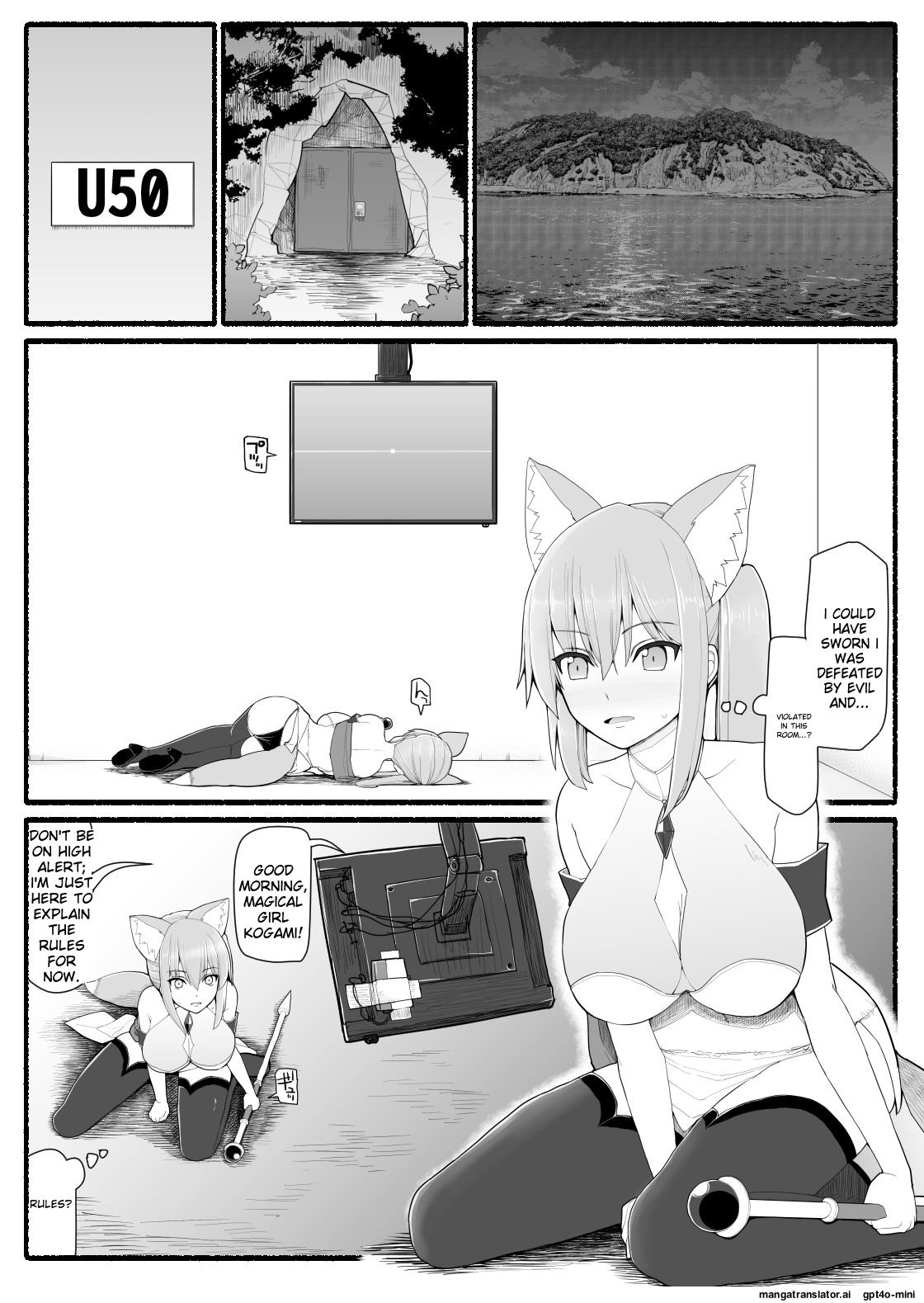 Mahou Shoujo VS Inma Seibutsu 13 page 5 full