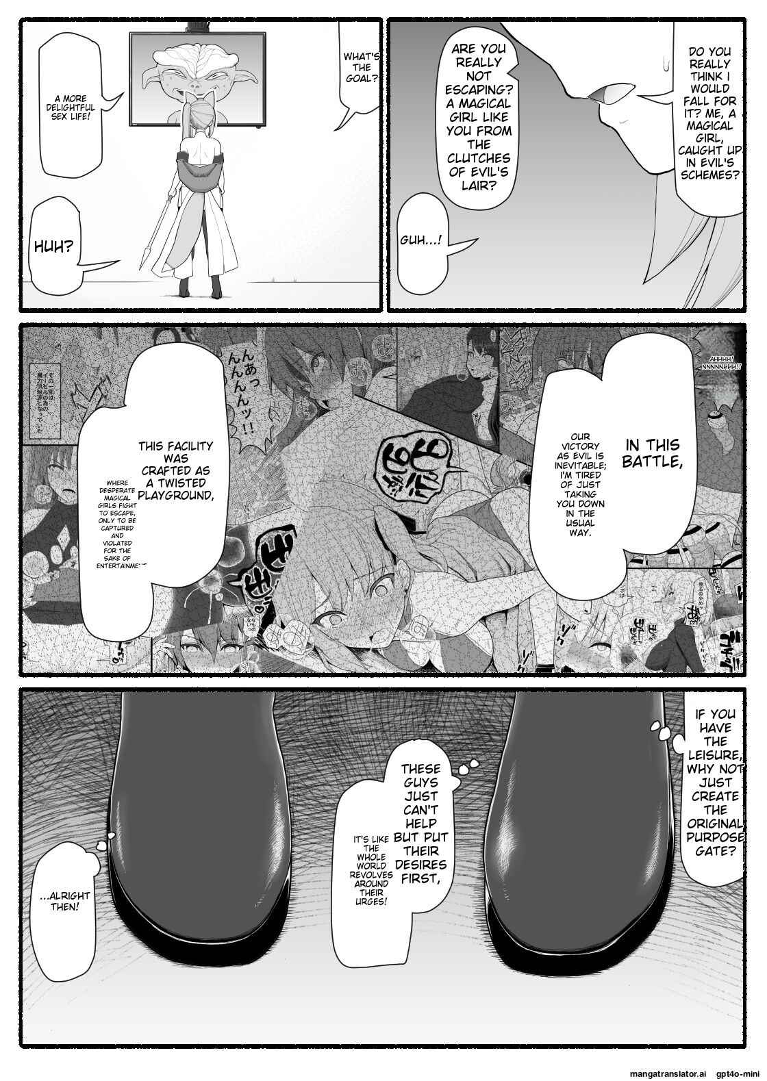 Mahou Shoujo VS Inma Seibutsu 13 page 7 full