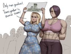 Trans vs Tradgirl