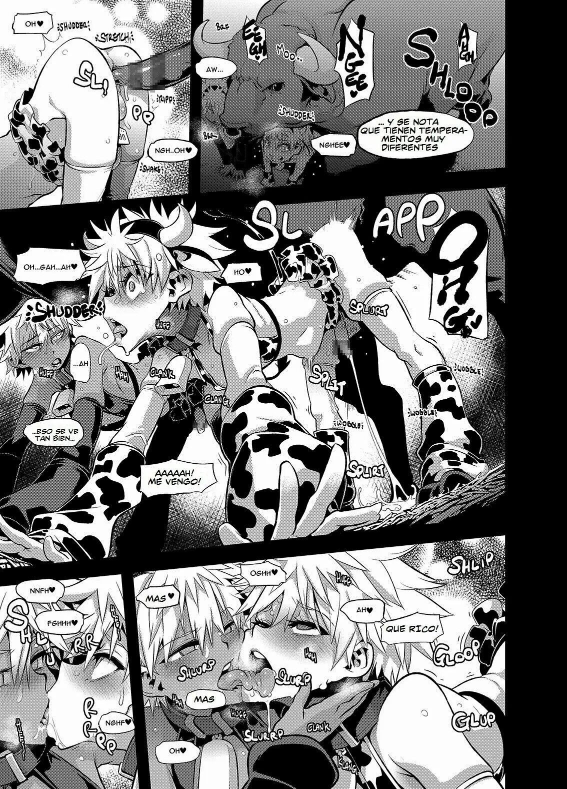 Ketsu ni Nerai o Cow &amp; Ass | Goin' For That Booty Cow &amp; Ass page 8 full