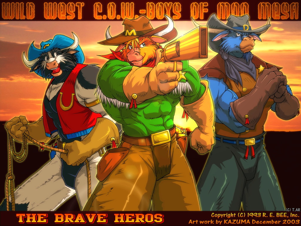 Wild West C.O.W.-Boys of Moo Mesa page 1 full