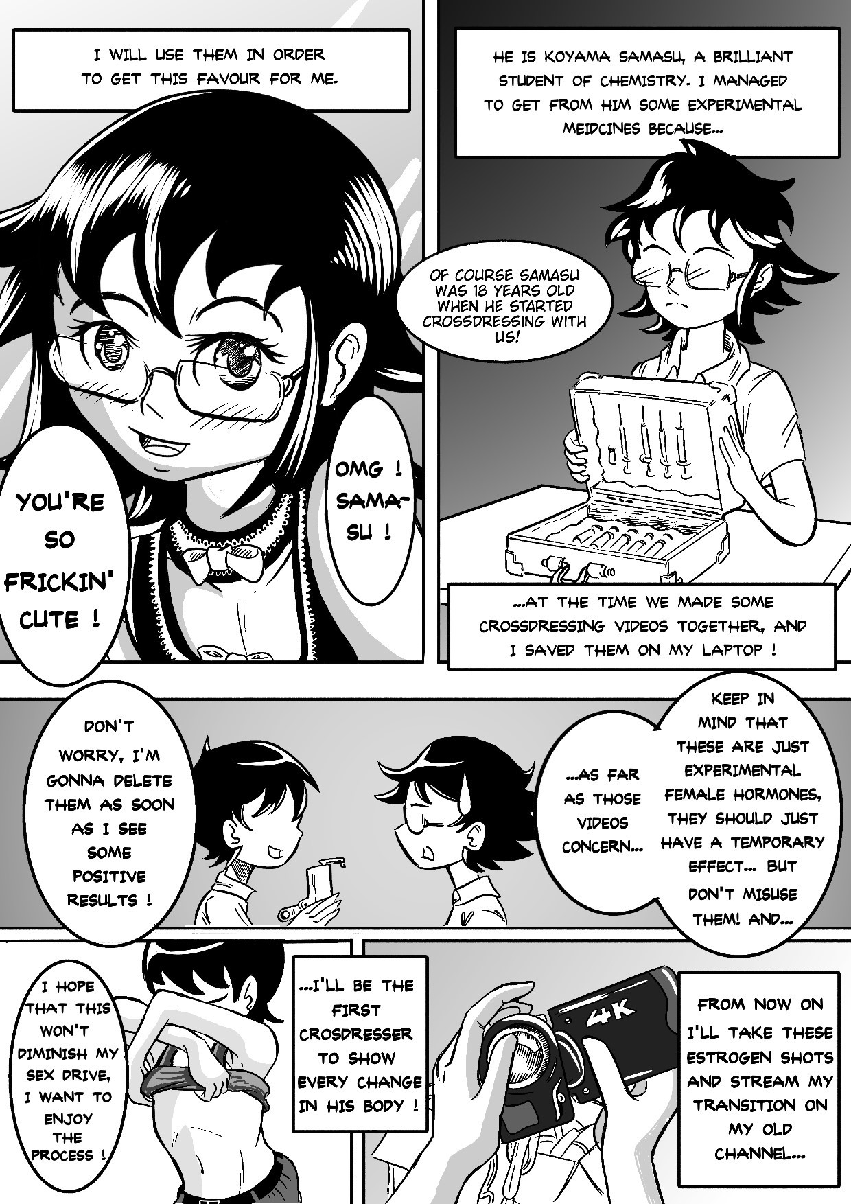 I tried female hormones to become a crossdresser Idol page 7 full