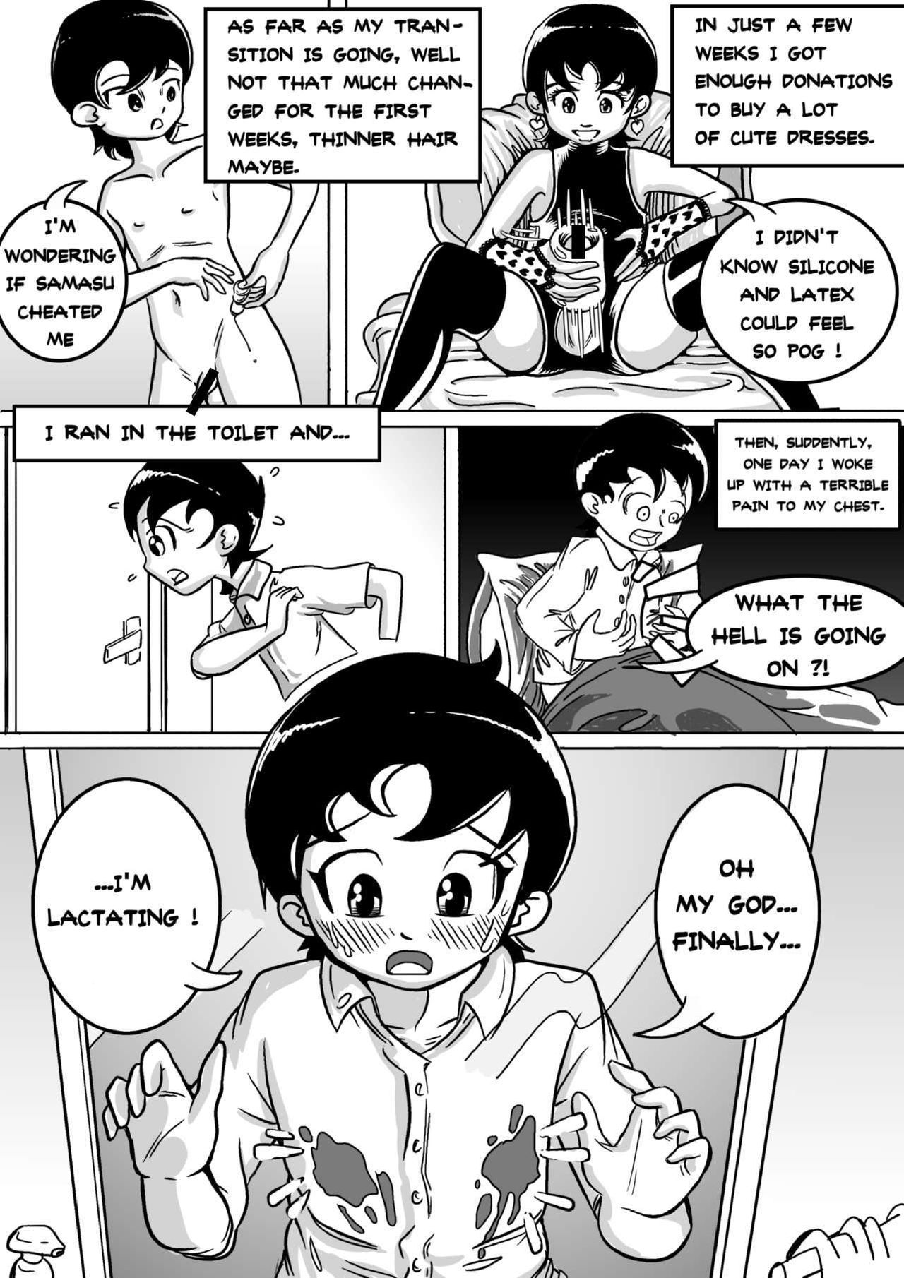 I tried female hormones to become a crossdresser Idol page 9 full