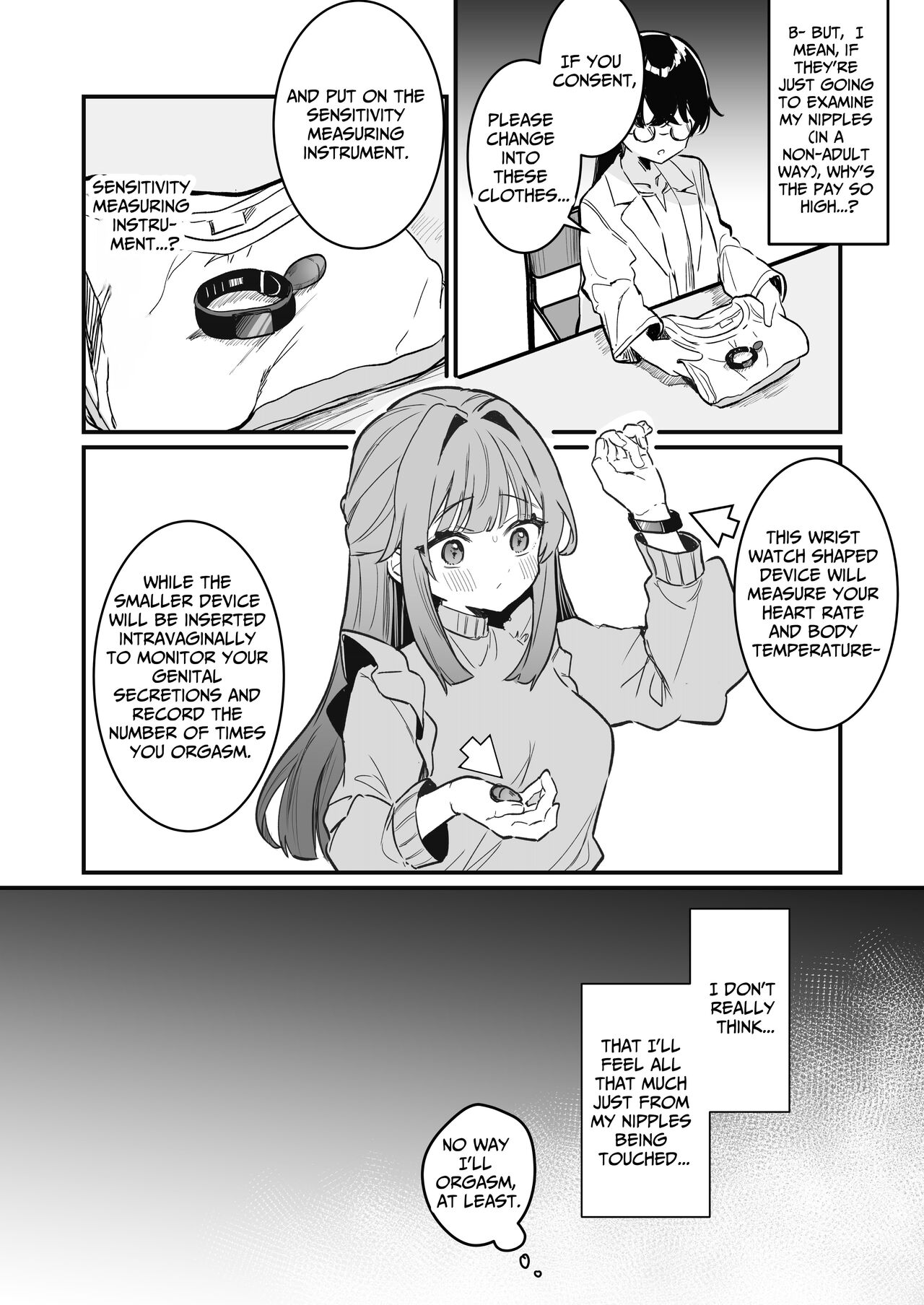 Chikubi Kando Chousa, Hajimemasu page 8 full