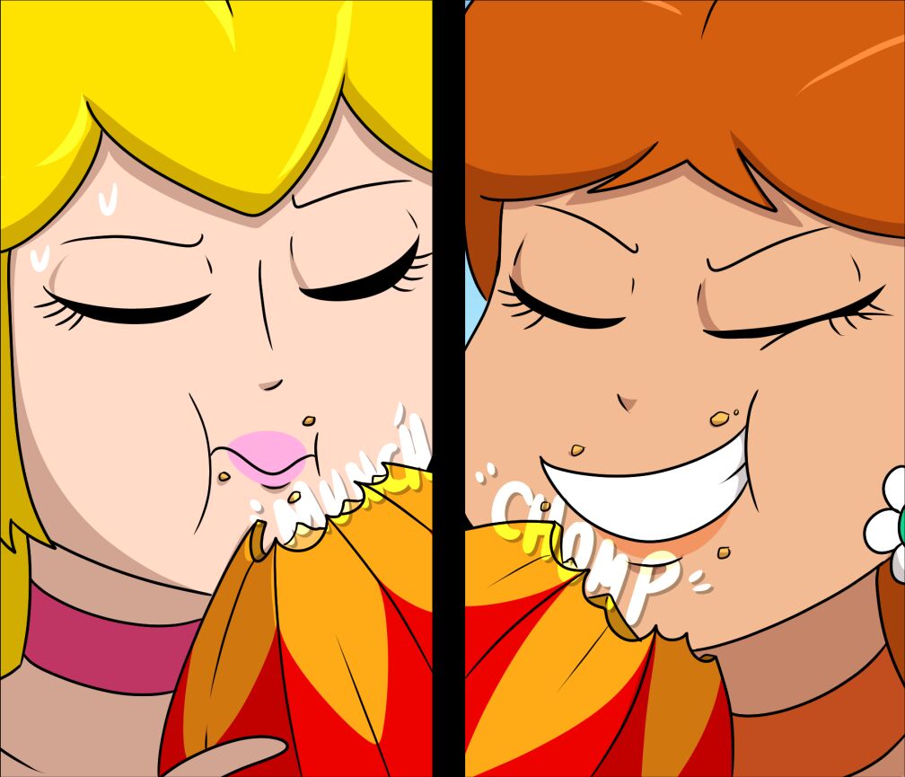 Double Feature - Peach &amp; Daisy + Rosalina &amp; Pauline page 1 full