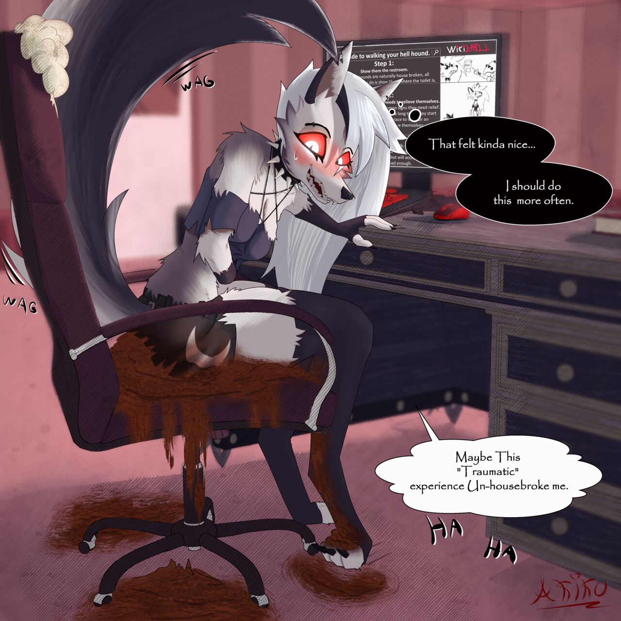 Loona Needs to be Walked page 8 full